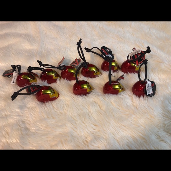10 Disney Figurine Ornament - Marvel Iron Man Helmet MK-42 - Picture 5 of 10